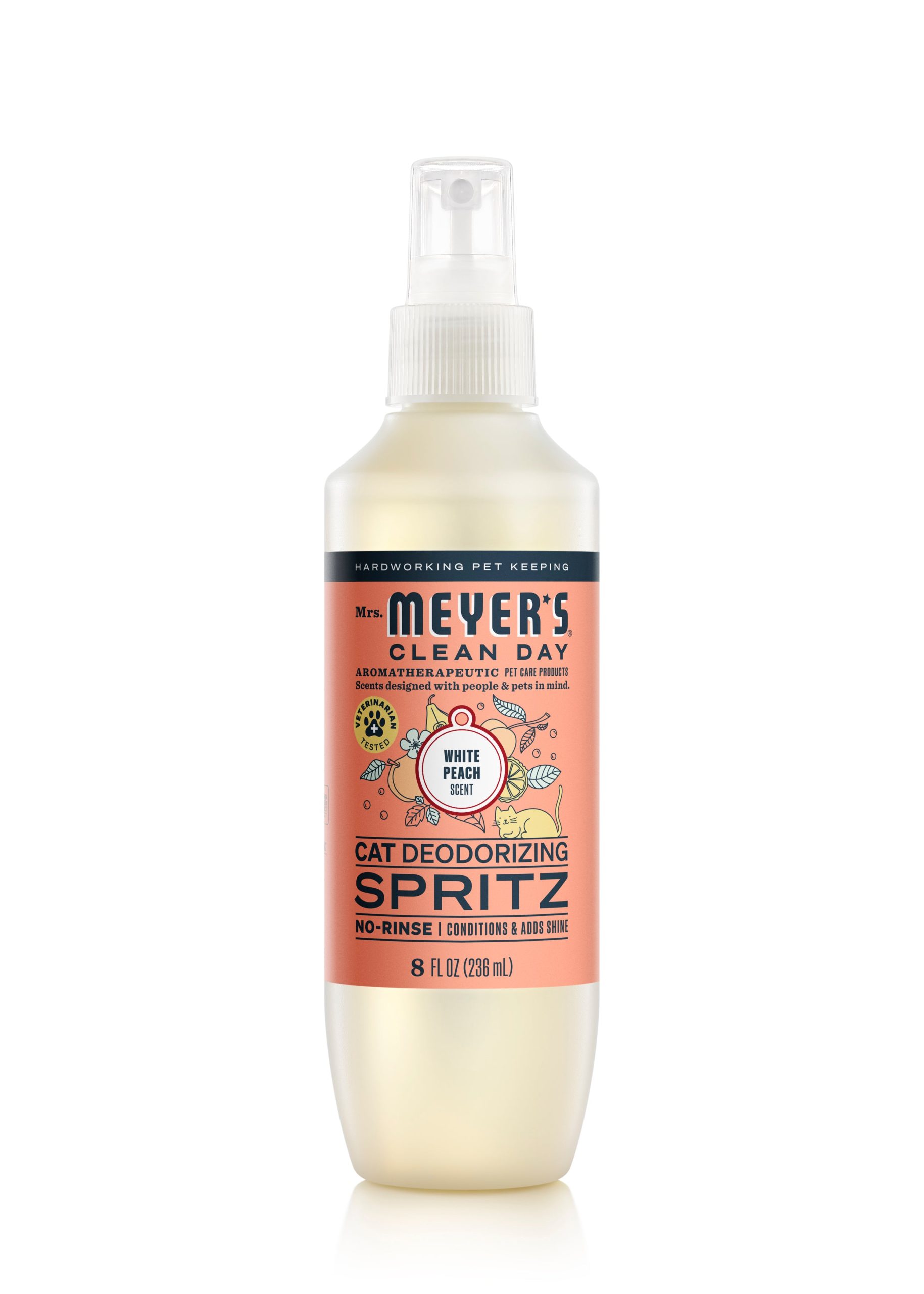 White Peach Cat Deodorizing Spritz