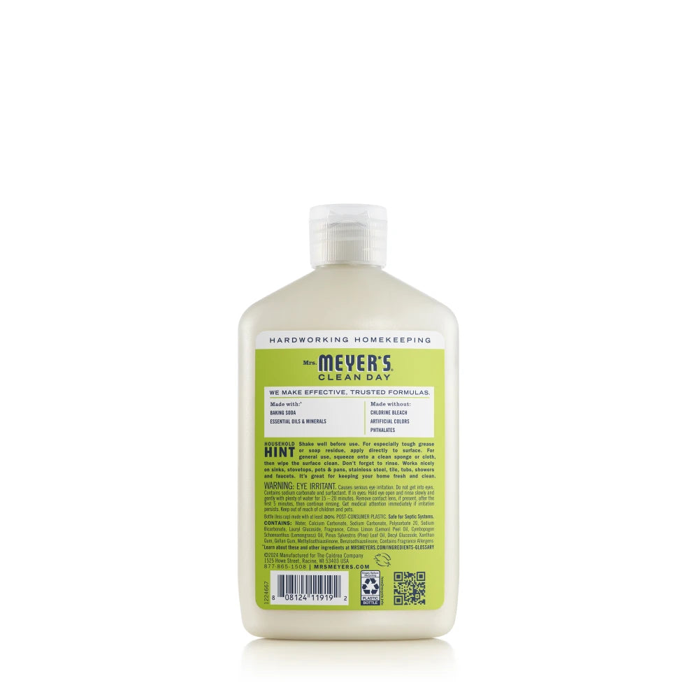 Lemon Verbena Baking Soda Cream Cleaner - 16 oz - Image 2